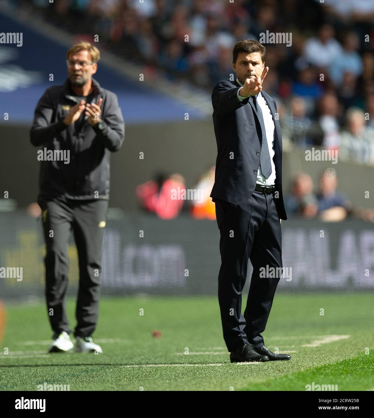Mauricio Pochettino, responsabile di Tottenham Hotspur. Tottenham Hotspur / Liverpool. Premier League. 15/9/2018 PHOTO CREDIT : © Mark Pain / Alamy Foto Stock