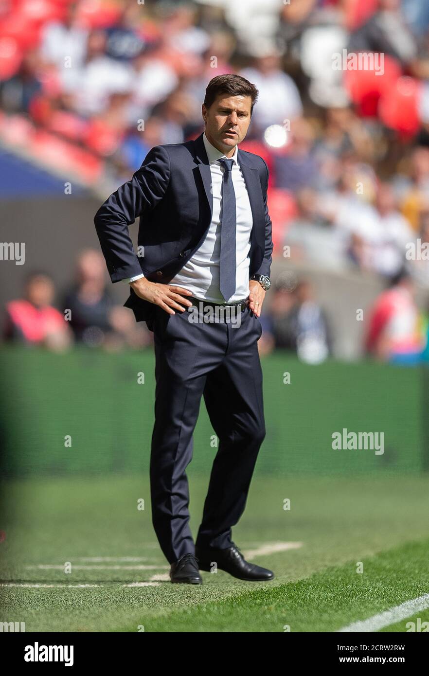 Mauricio Pochettino, responsabile di Tottenham Hotspur. Tottenham Hotspur / Liverpool. Premier League. 15/9/2018 PHOTO CREDIT : © Mark Pain / Alamy Foto Stock