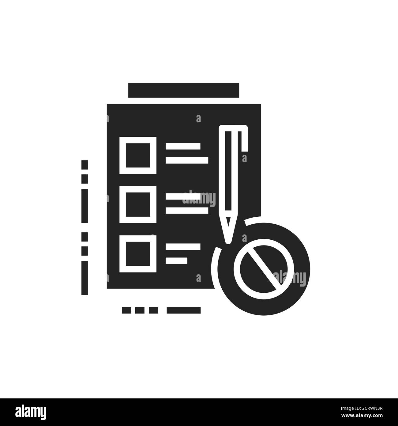 Icona nera glifo di petizione. Protesta e votazione. Pittogramma per pagina web, app mobile, promo. Illustrazione Vettoriale