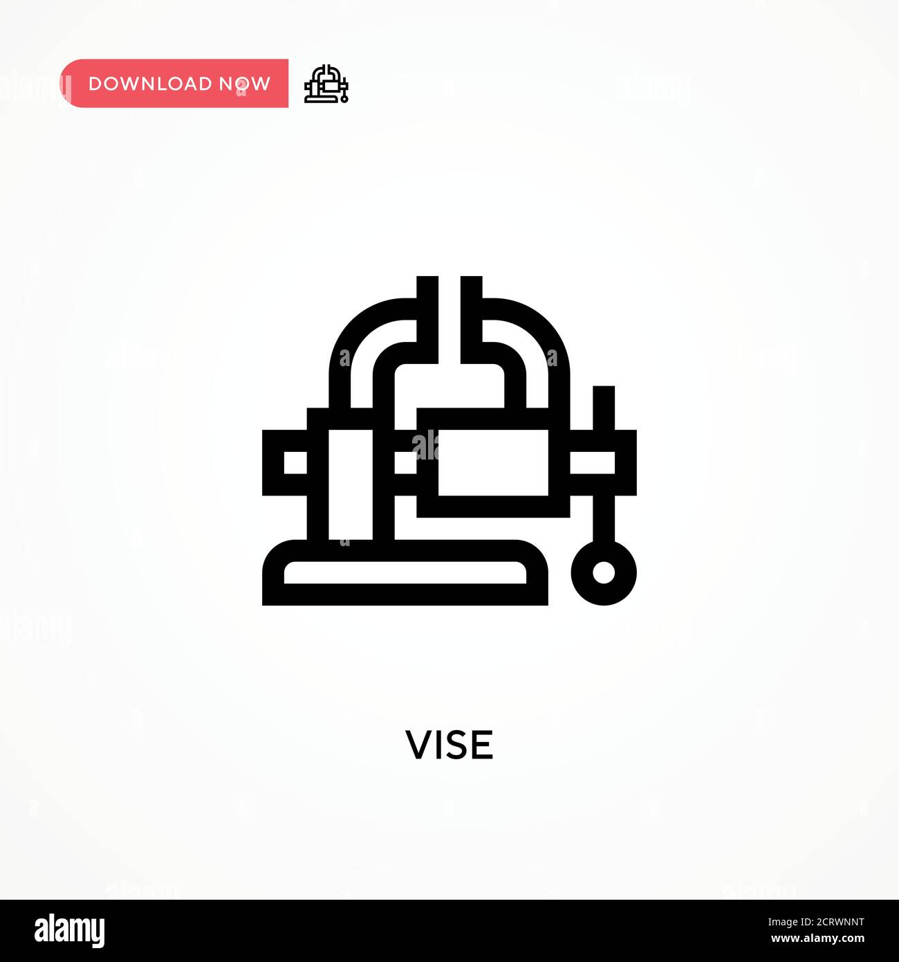 Icona vice vettore semplice. Illustrazione vettoriale semplice e moderna per siti Web o applicazioni mobili Illustrazione Vettoriale