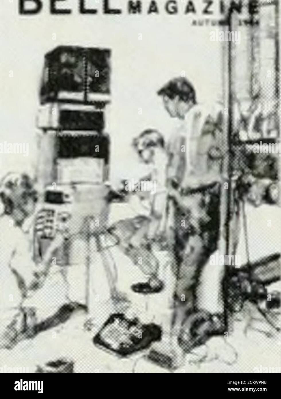 . Rivista Bell Telephone . VOLUME XLV ■ NUMERO TRE ■ AUTUNNO 1966 2 The Innovation ProcessJack A. Morton 16 Excellence of Service 18 al servizio della NationBenjamin H. Oliver, 30 Telefono in un gilded Cage Leighton C. Gilman Editor Donald R. Woodford Managing Editor Alix L. L. Ritchie associate Editor Salvatore J. Taibbi Art Editor Frederick R. KappelPresidente del Consiglio di Amministrazione . I. Romnes Presidente Charles E. Wampler Segretario John J. Scanlon Treasurer pubblicato per il sistema Bell dal Dipartimento Relazioni con gli editori, American Telephone and Telegraph Company, 195 Broadway, New York, N.Y. 10007 Area COD Foto Stock