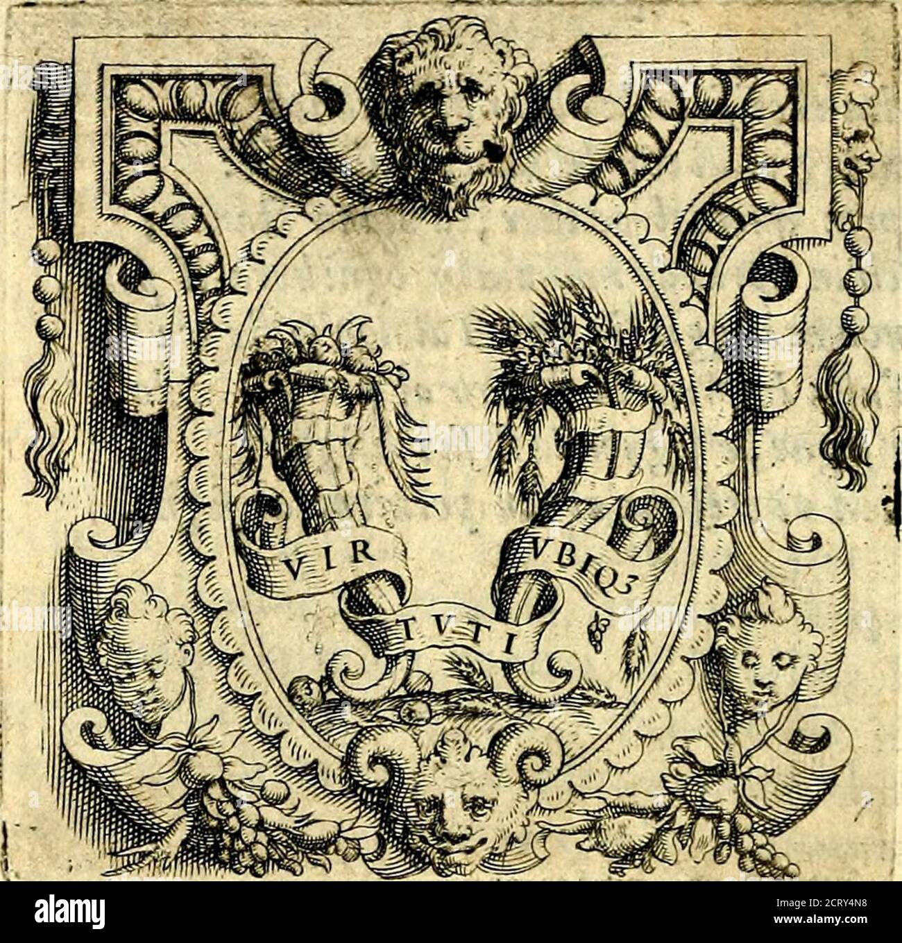 . Imprese illustri di diuersi, coi percorsi di Camillo Camilli, et con le figure intagliate in rame di Girolamo Porro Padouano .. . HER- 94 HERMANNO VITALI S&SPS&FEA?. Foto Stock