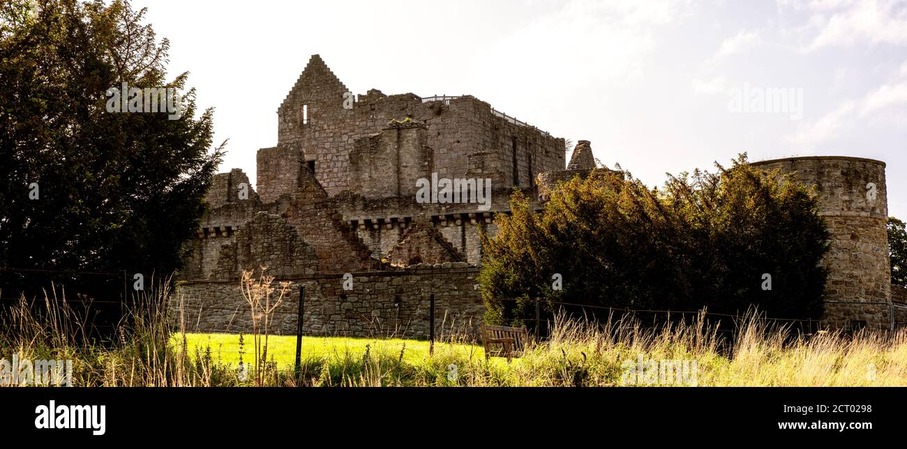 Craigmillar Castle, Edimburgo, Scozia, Regno Unito Foto Stock