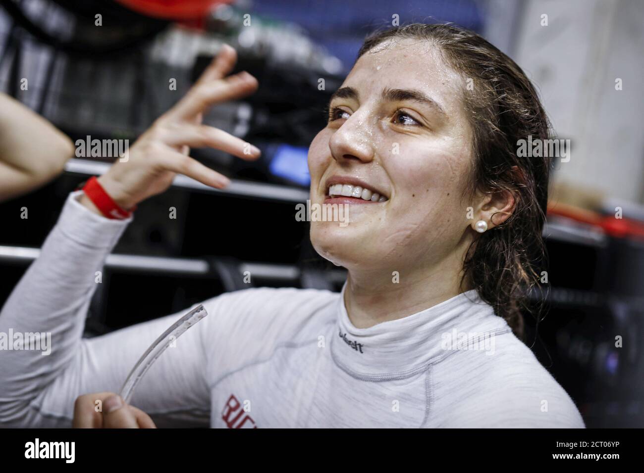 Calderon Tatiana (col), Richard Mille Racing Team, Oreca 07-Gibson, ritratto durante la 2020 24 ore di le Mans, 7° round della FIA World e 2019-20 Foto Stock