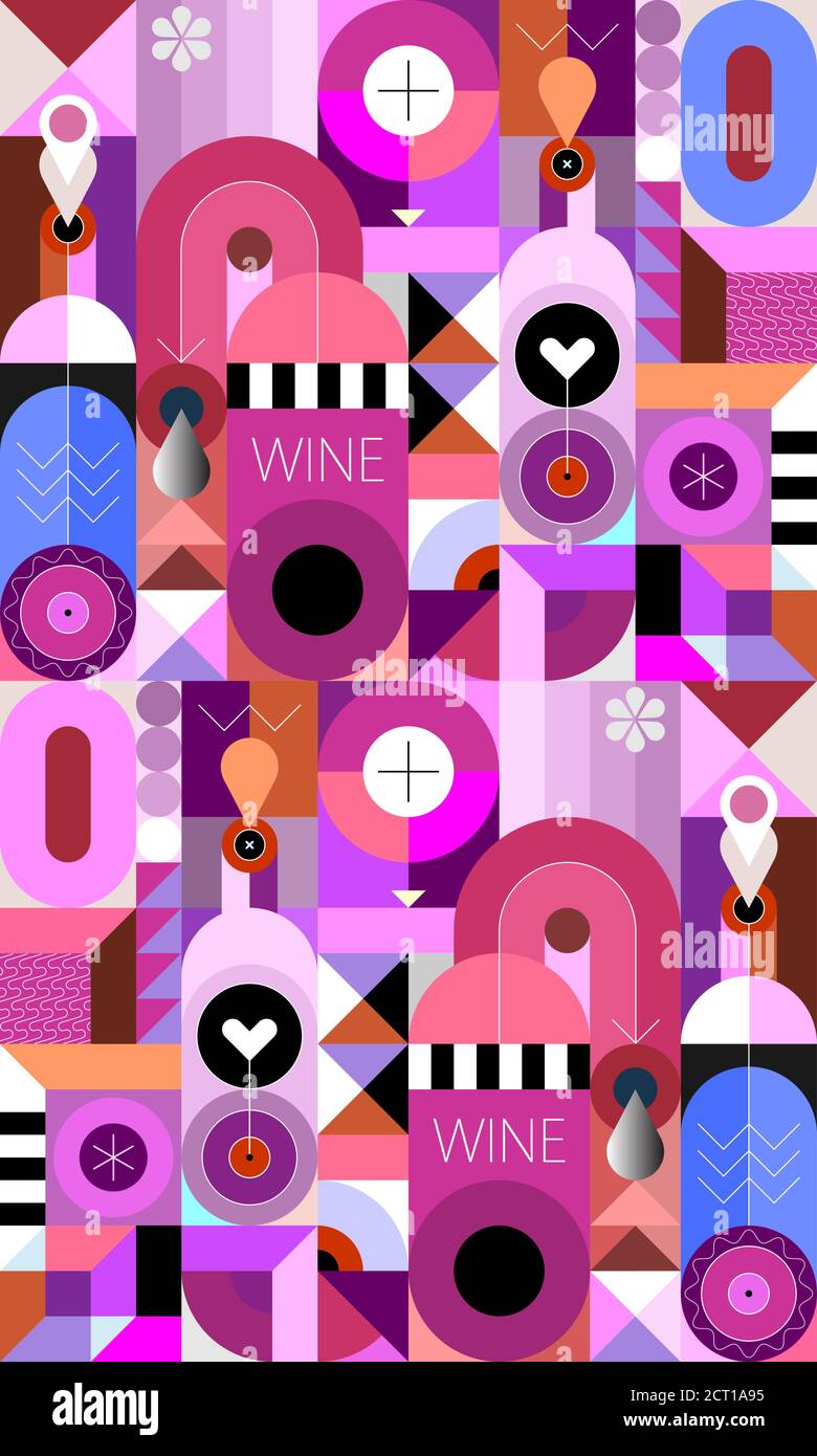 Design geometrico Illustrazione Vettoriale