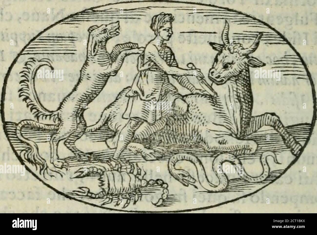 . Delle imprese trattate . traheano dall an- F , ,,tro per far vedere chera quella forza nelle visiere della terra AA° Jhe gnafeofta, e per infocarla alla copia delle biade, facean quel gmfichi. Facrifi- Terra (accesa perArgo. Porterò diVeipaiìano leroglificidell Agri-coltura, DELLE IMPRESE facificio. Il bue con i dati occhi cuftodito da Argo era lifteffittera guardata con i lumi del cielo, finche fia egli vccifoda Mercurio, ciò è dal Sole, che con il fplendor dellOriente,i lumi di mano in mano eftingue. E che lignificò altro che laterra quel portento del Buechefcioltoerotto il giogo e Foto Stock
