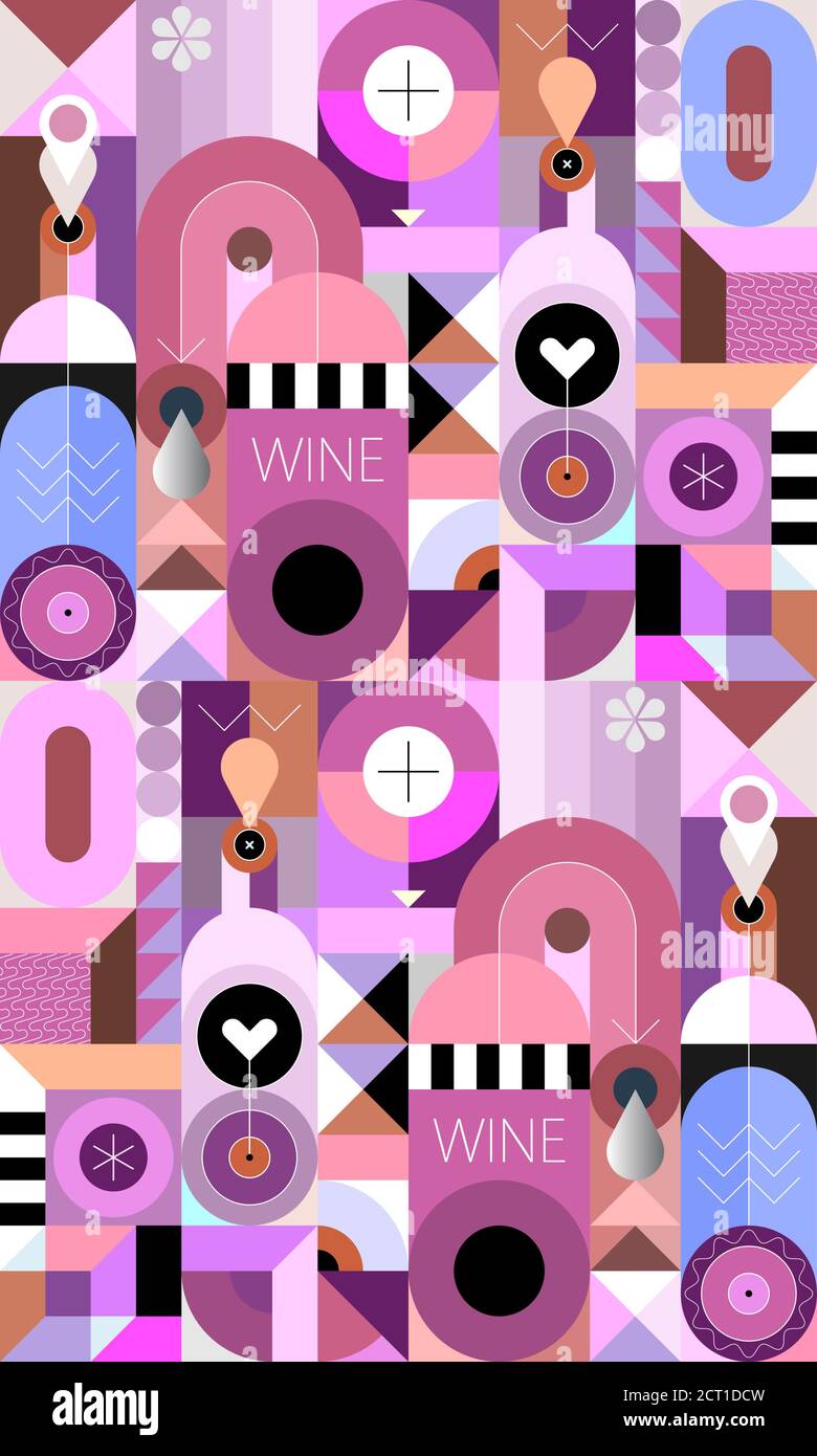 Design geometrico Illustrazione Vettoriale