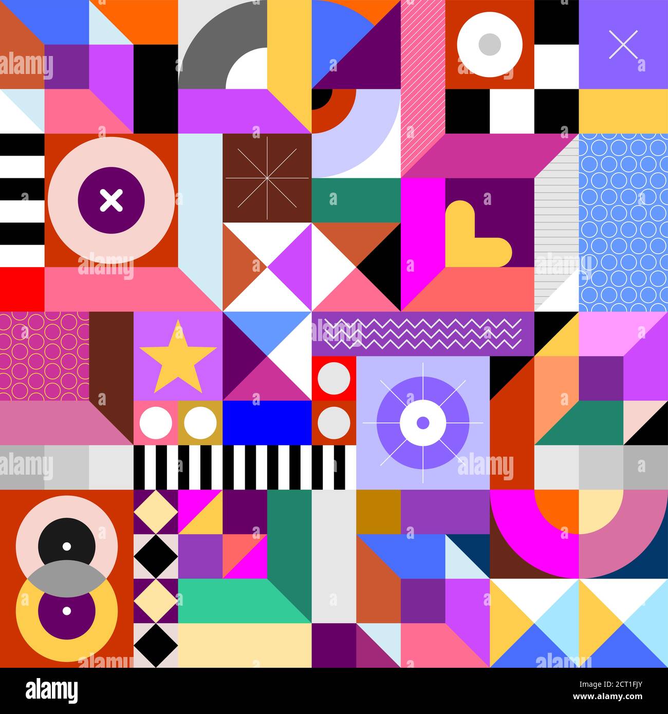 Design geometrico Illustrazione Vettoriale