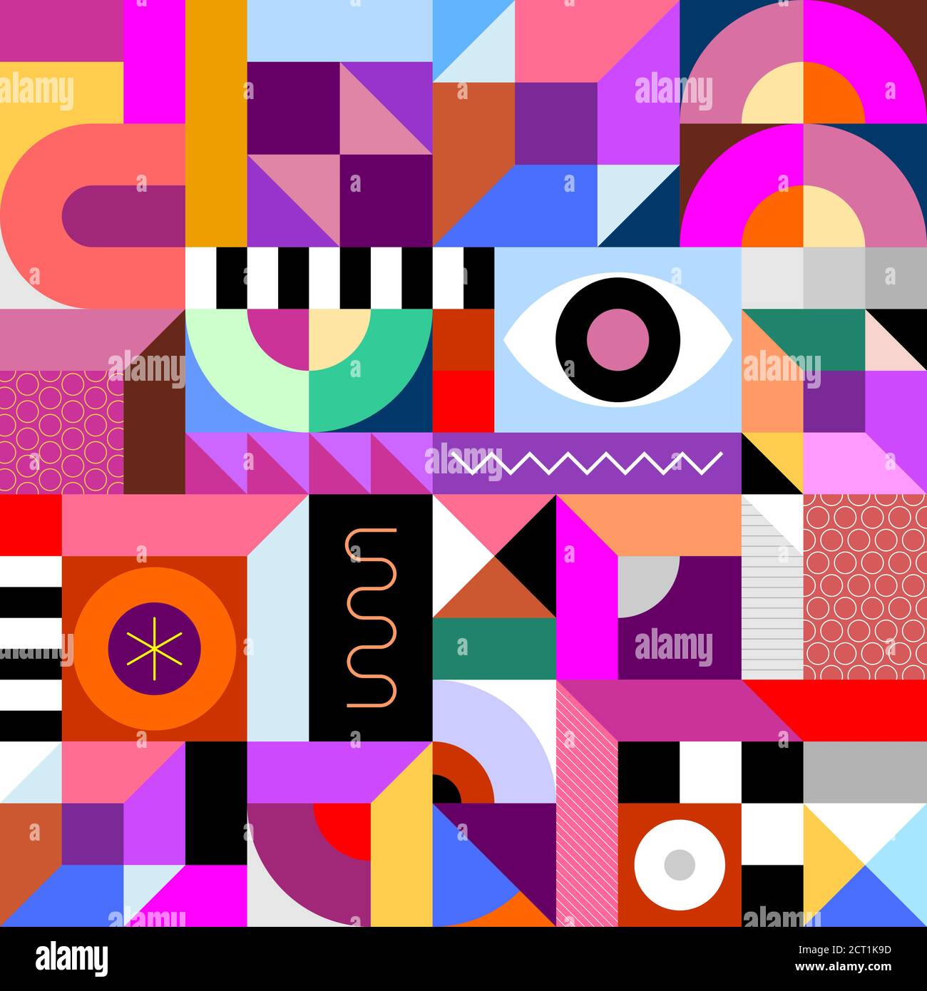 Design geometrico Illustrazione Vettoriale