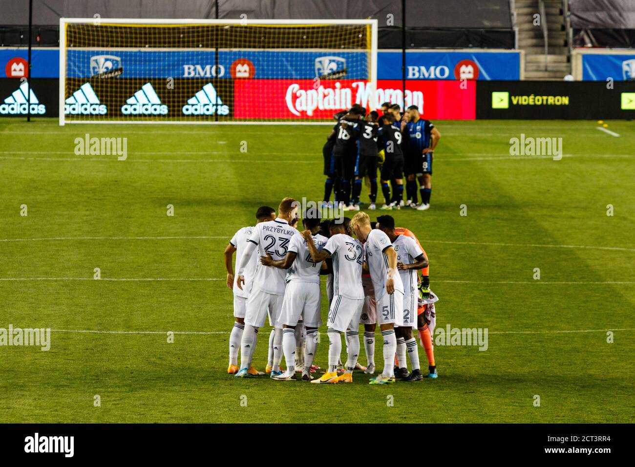 Harrison, Stati Uniti. 20 Settembre 2020. Harrison - New Jersey ', 20/09/2020 - Montreal Impact contro Philadelphia Union alla Red Bull Arena di Harrison, New Jersey, USA il 20 settembre. Foto: Morgan Tencza/Sports Press Photo Morgan Tencza/Sports Press Photo credit: SPP Sport Press Photo. /Alamy Live News Foto Stock