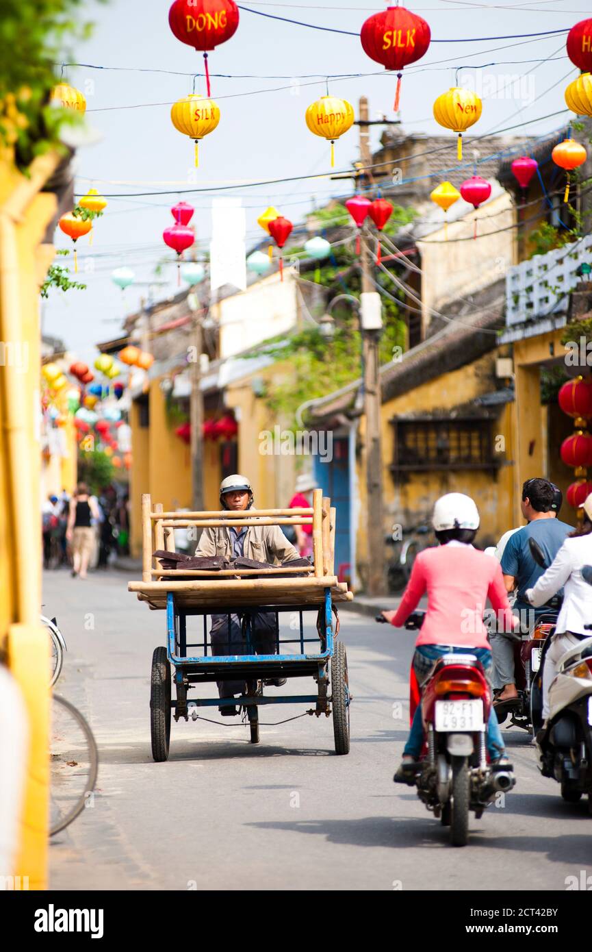 Hoi An centrale, Vietnam, Sud-est asiatico Foto Stock