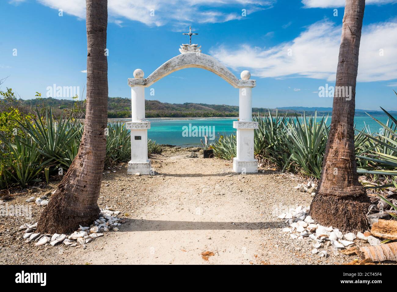 Cabuya, la punta della penisola di Nicoya, Montezuma, Costa Rica, America Centrale Foto Stock