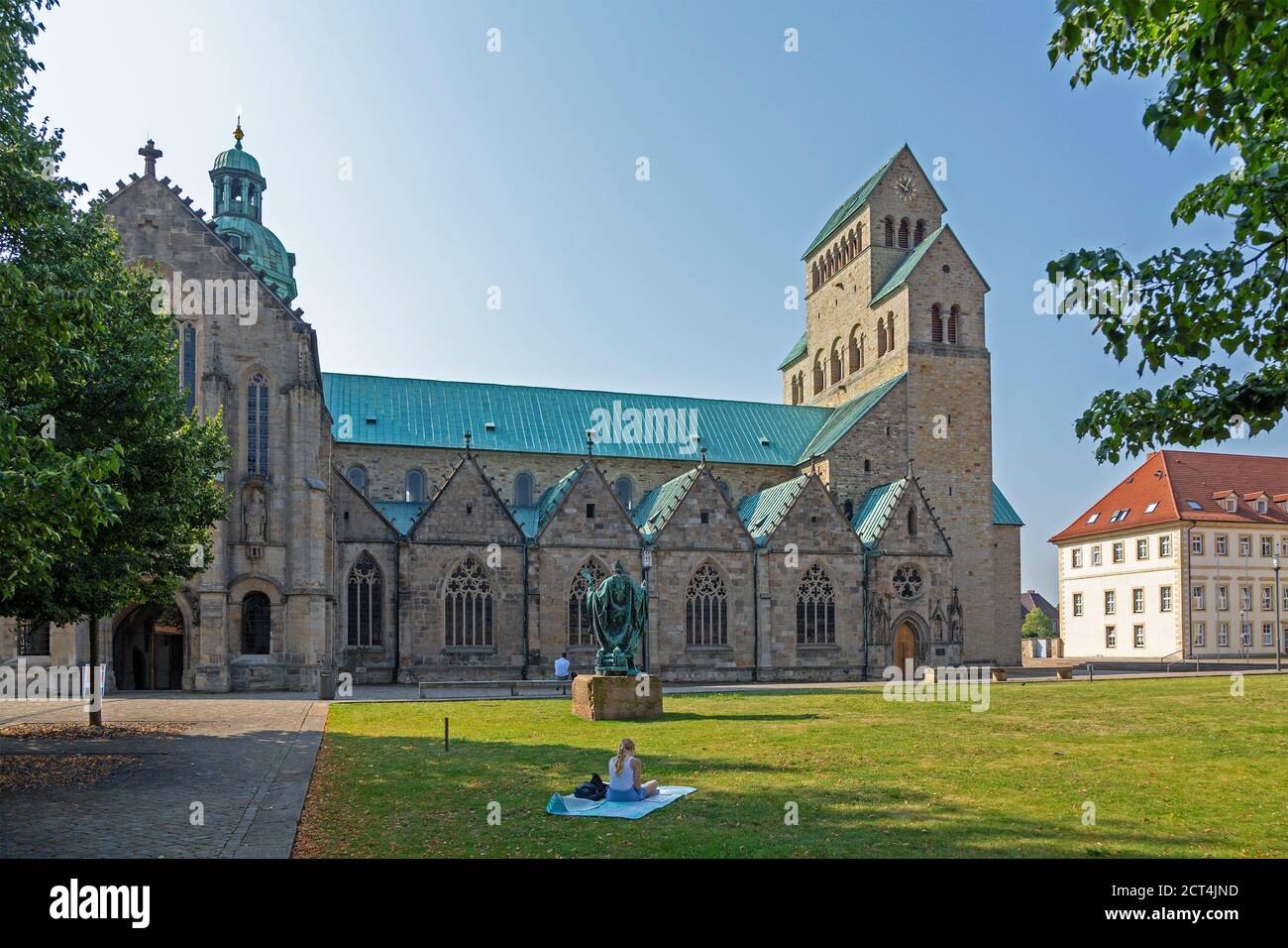 cattedrale, Hildesheim, bassa Sassonia, Germania Foto Stock