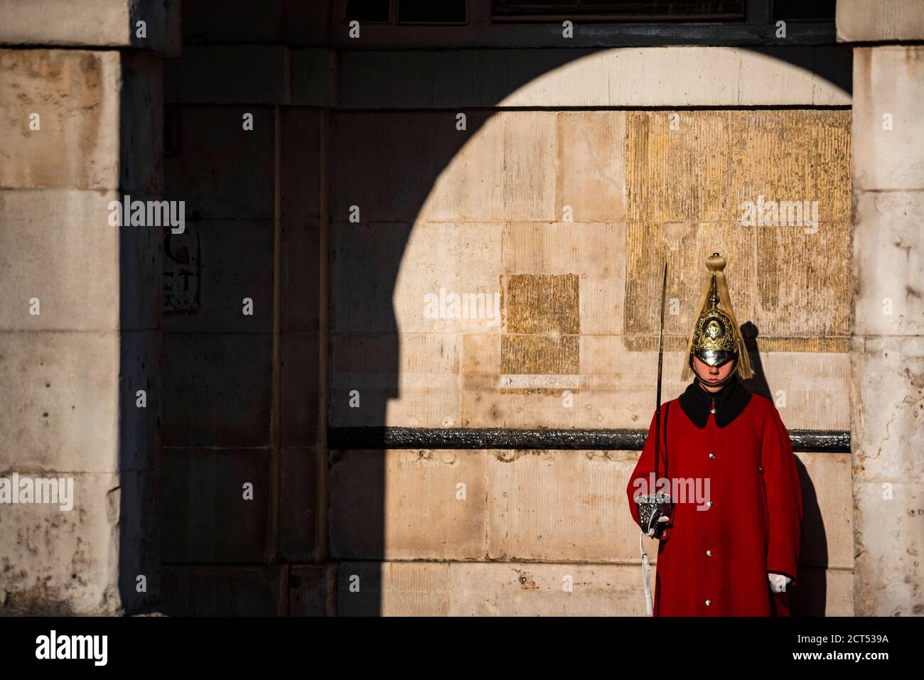 Cambio della guardia, Horse Guards, Westminster, Londra, Inghilterra Foto Stock