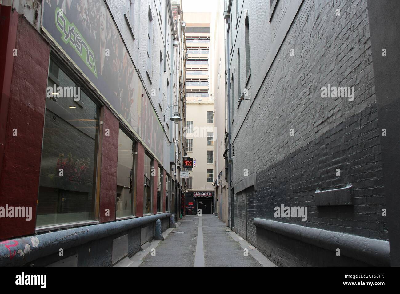 vicolo ed edifici a melbourne (australia) Foto Stock