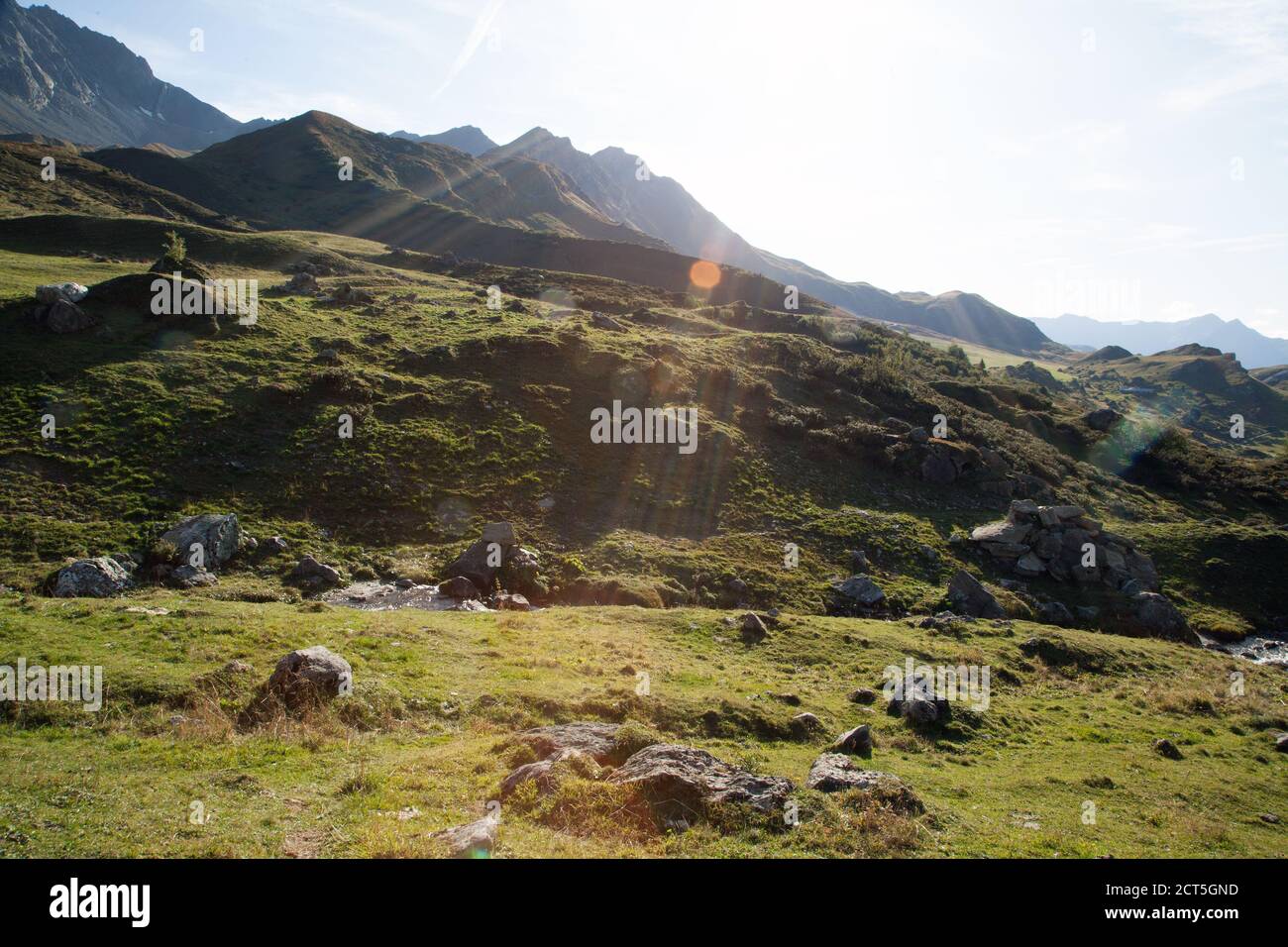 Cormets de Roselend Savoia Foto Stock