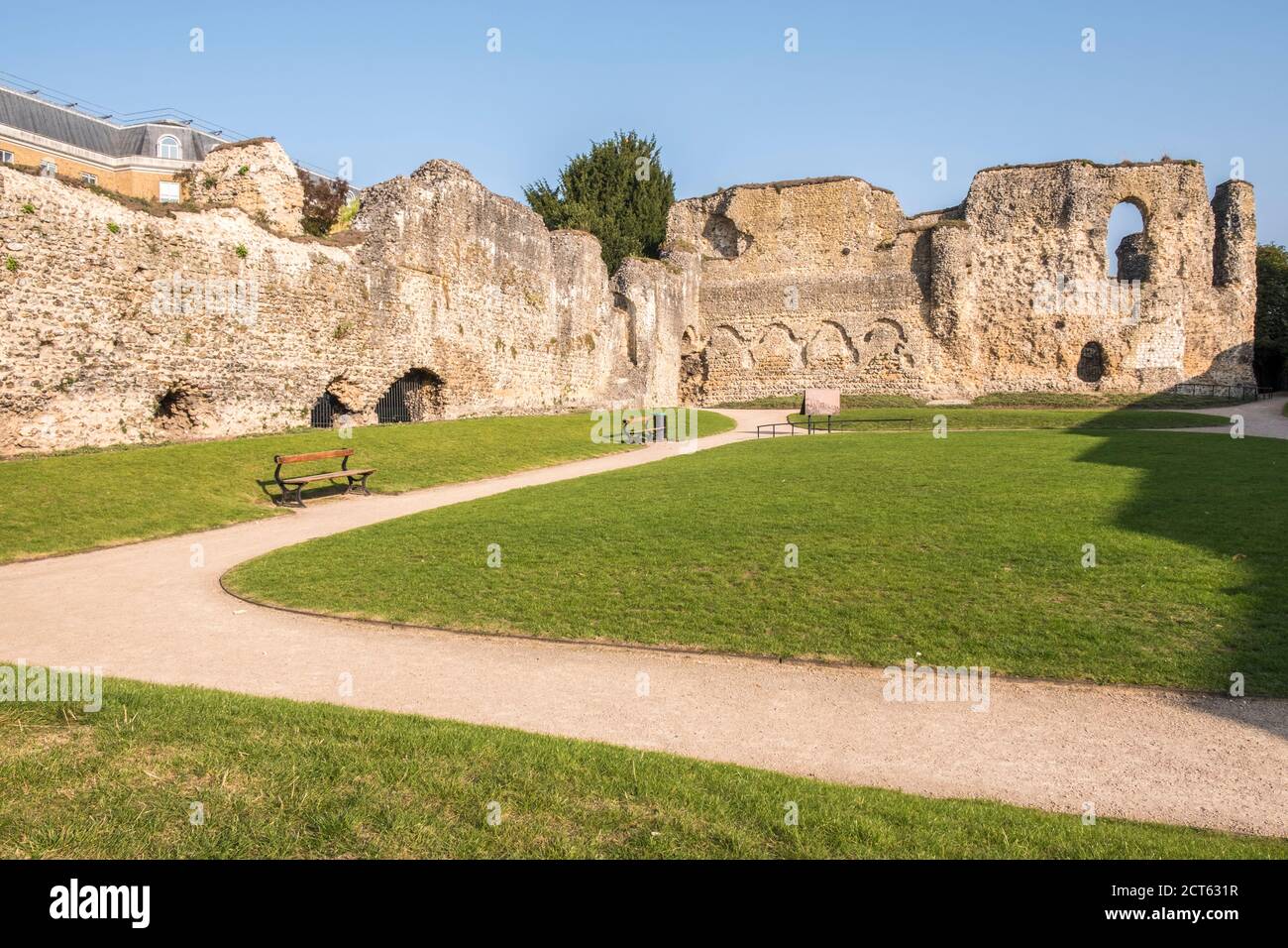Reading Abbey Ruins, Reading, Berkshire, South East England, GB, UK Foto Stock