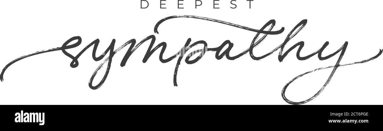 Con simpatia mano disegnata calligrafia vettoriale. Illustrazione Vettoriale