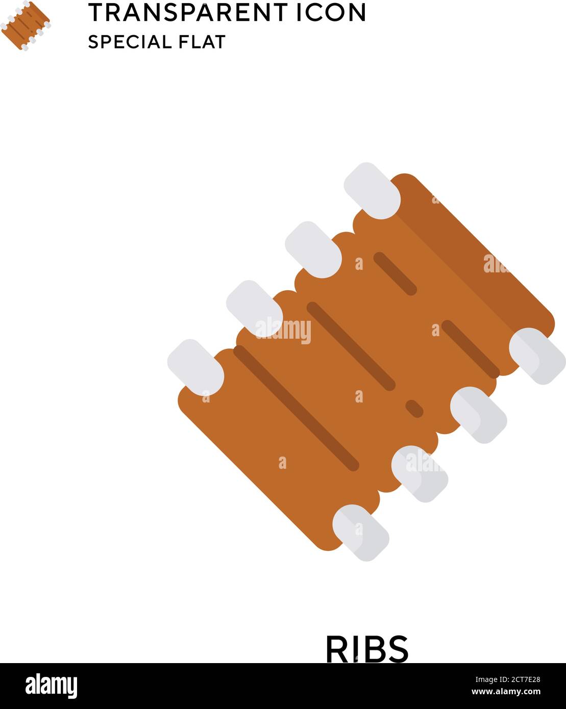 Icona vettore nervature. Illustrazione piatta. Vettore EPS 10. Illustrazione Vettoriale