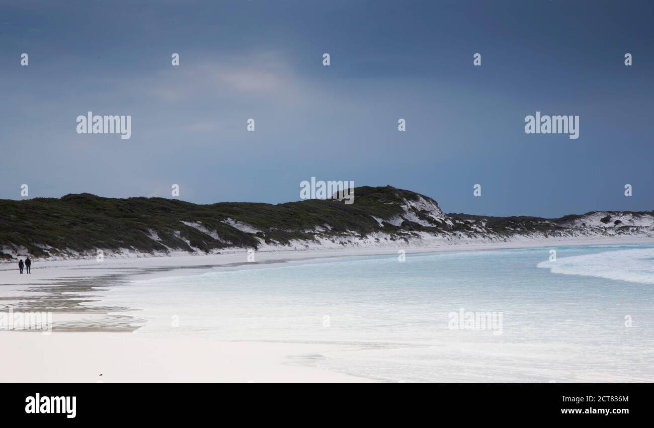 Splendida e naturale solitudine di Lucky Bay a Capo le Grande National Park sulla costa meridionale dell'Australia occidentale Foto Stock