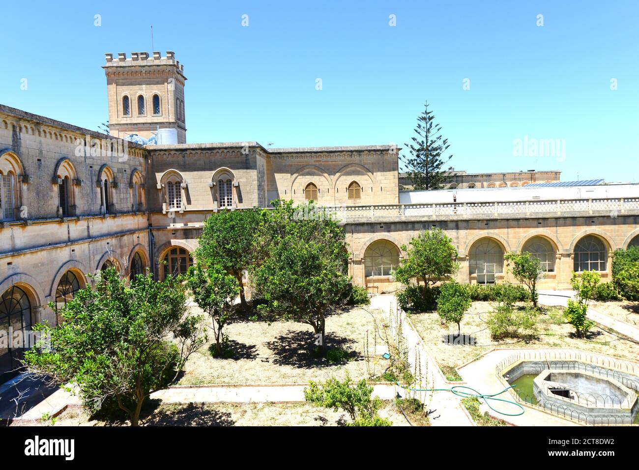 Complesso storico e catacombe di Sant'Agata a Rabat, Malta. Foto Stock