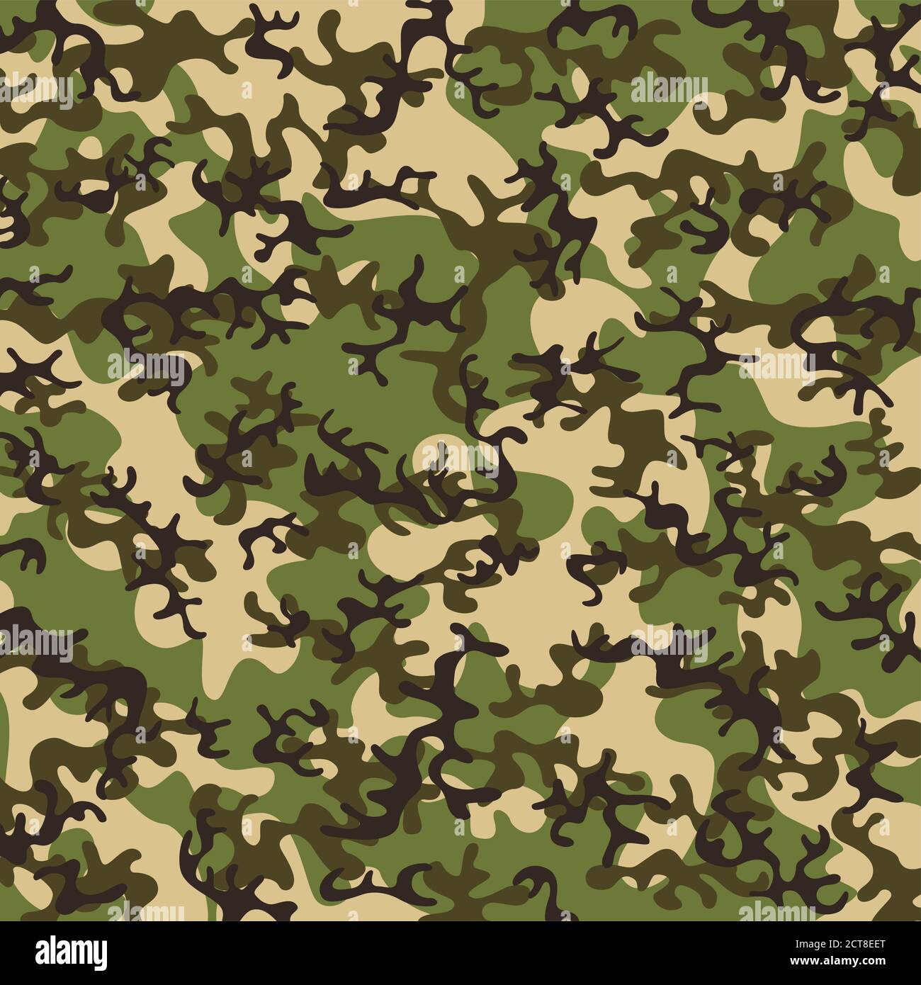 Camouflage militare sfondo senza cuciture modello Foto Stock