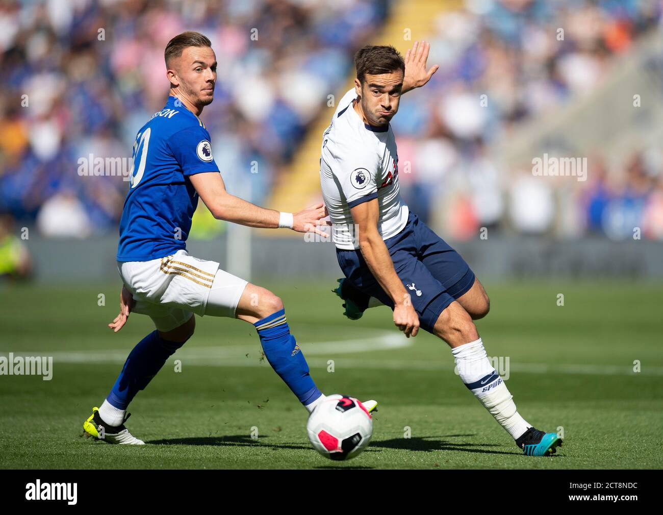 Harry Winks di Tottenham Hotspurs. Leicester City / Spurs. PHOTO CREDIT: © MARK PAIN / ALAMY STOCK PHOTO Foto Stock