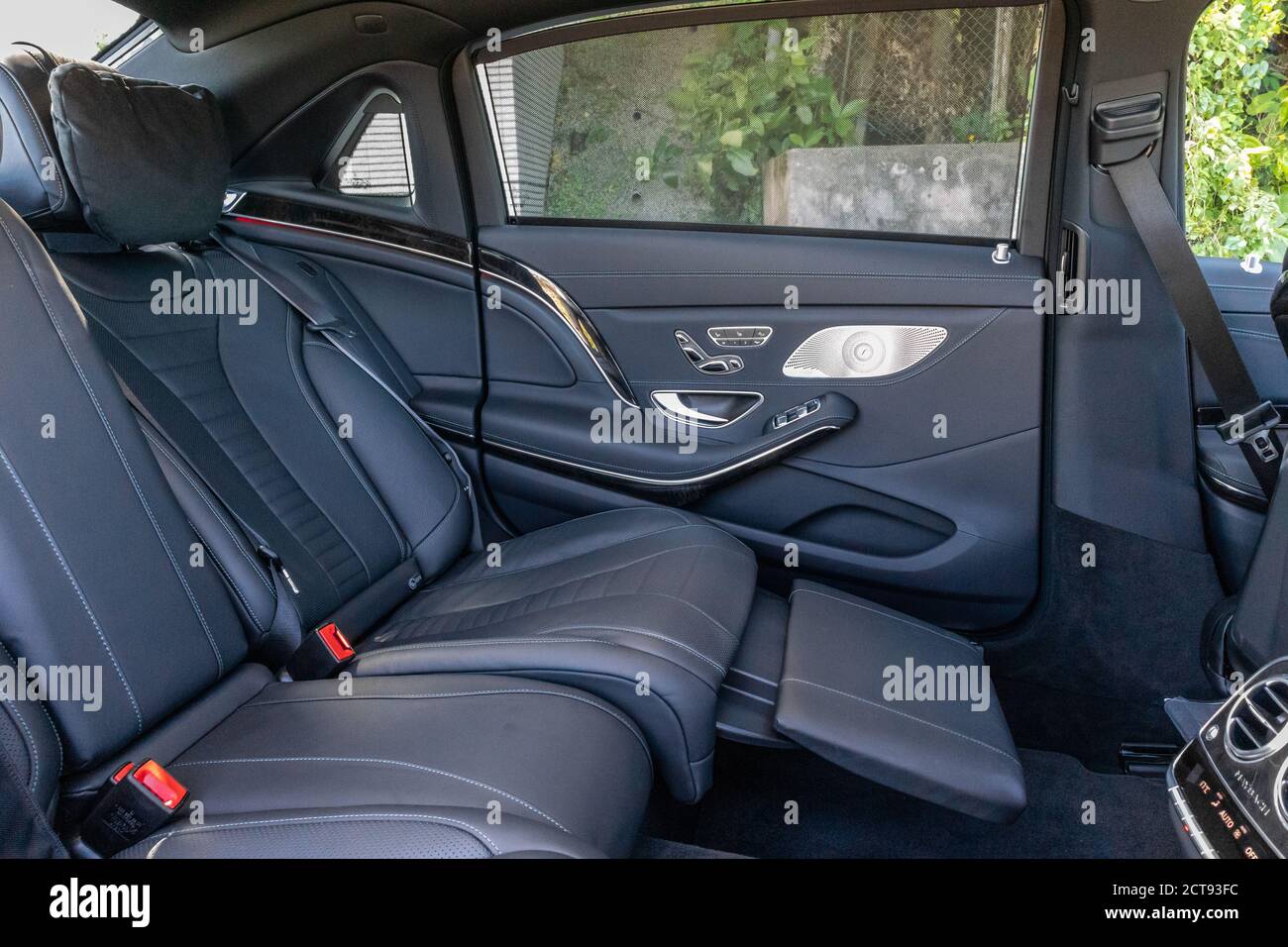 Hong Kong, Cina 18 giugno 2020 : Mercedes-Maybach S-Class Interior 18 2020 giugno a Hong Kong. Foto Stock