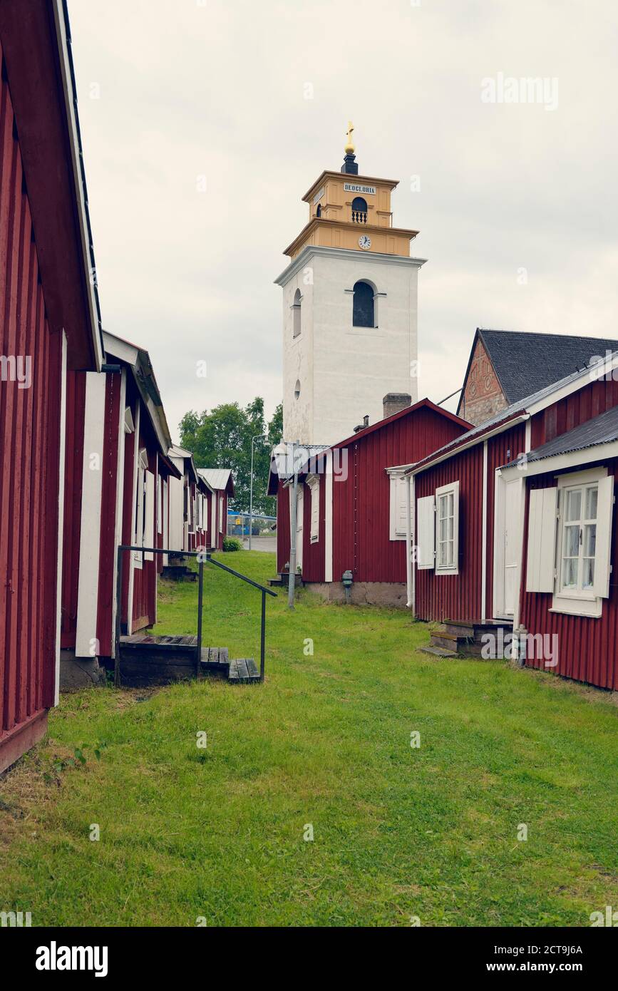 La Svezia, Lulea, Chiesa di Gammelstad Città Foto Stock