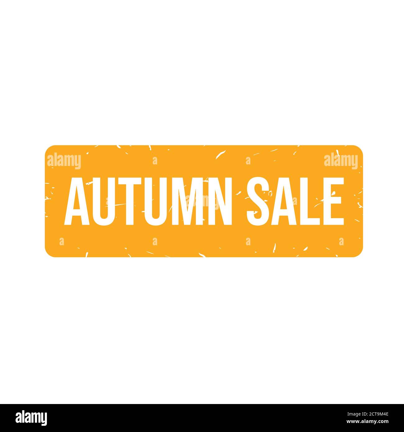 Vendita stagionale autunno timbro di gomma sketch. Guarnizione di tenuta del vettore promo vendita autunnale caduta, banner promozione texture timbro di gomma illustrazione. Shopping autunnale annuncio Illustrazione Vettoriale