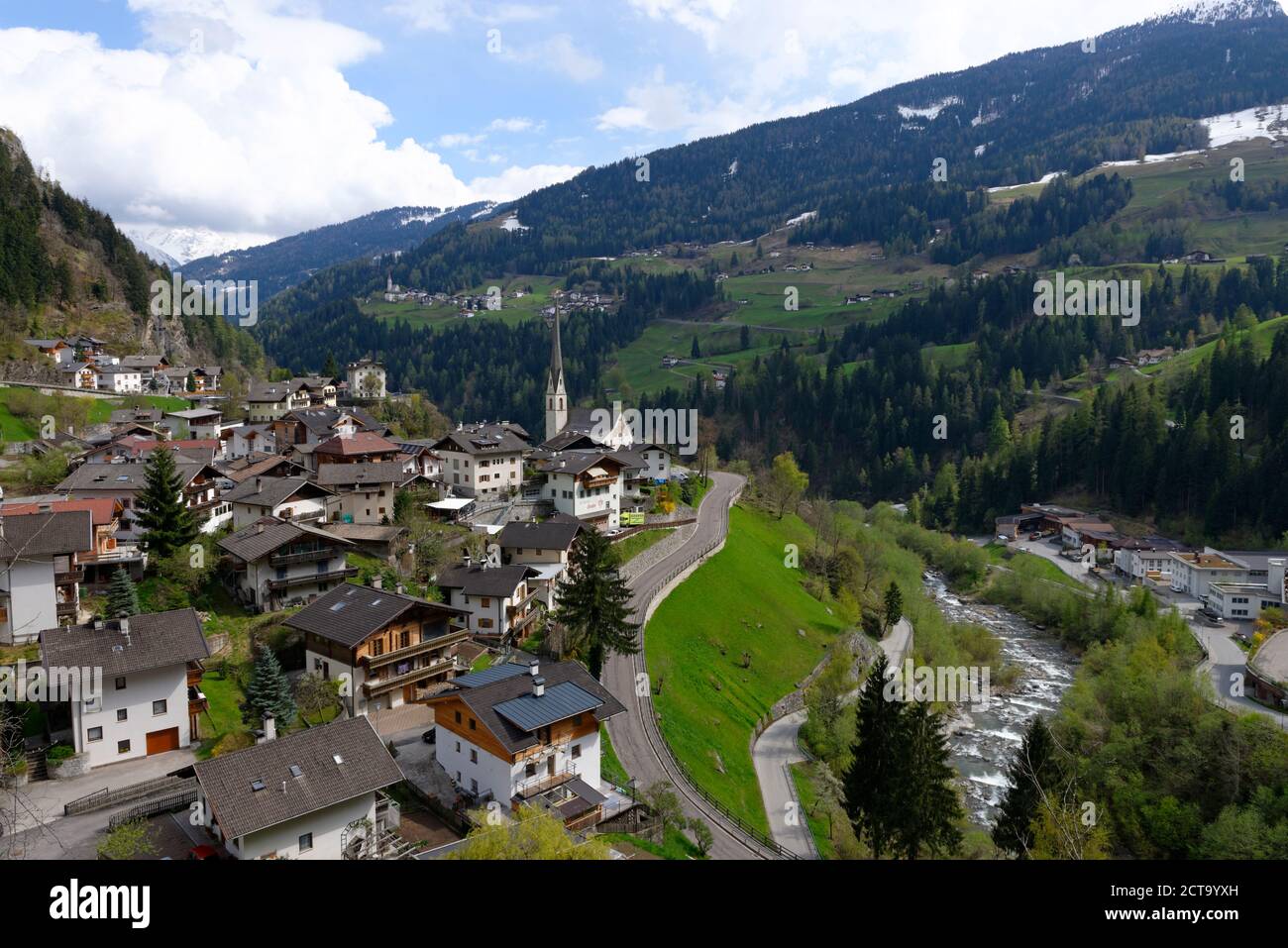 L'Italia, Alto Adige, Val Passiria, Moso in Passiria Foto Stock