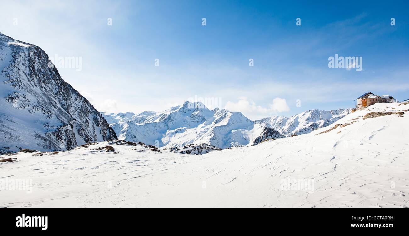 L'Italia, Alto Adige Alpi Oetztal, Val Senales Foto Stock