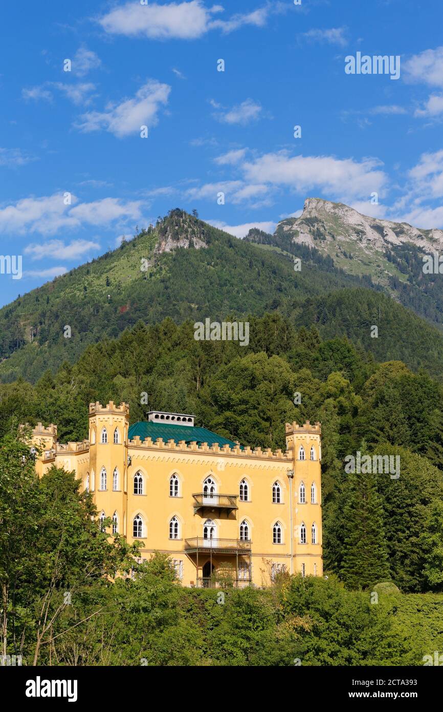 Salisburgo, Austria Membro, Salzkammergut, Sankt Gilgen, Castello di Huettenstein in Winkl Foto Stock