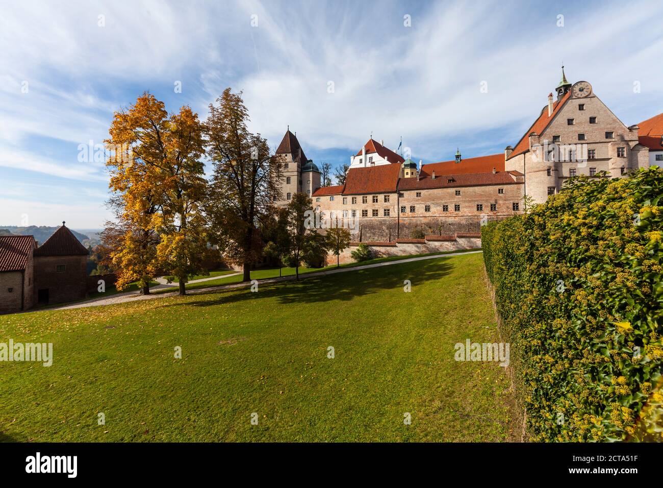 In Germania, in Baviera, Landshut, Castello Trausnitz Foto Stock