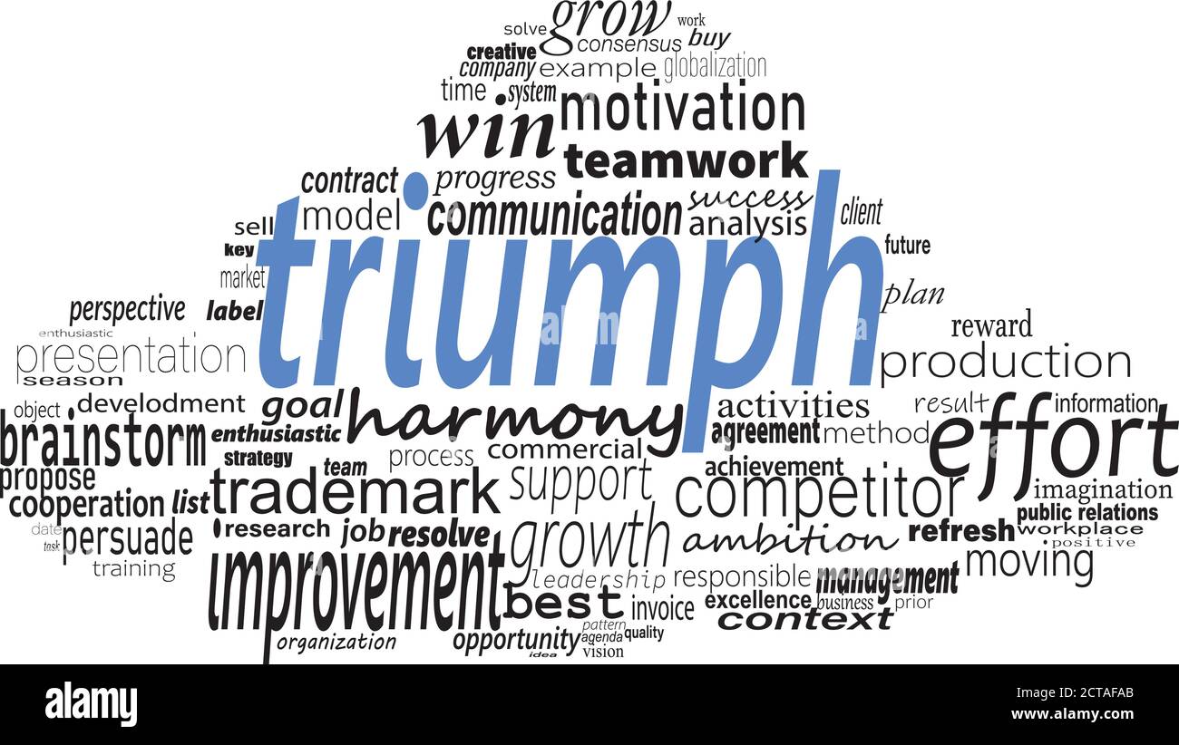 Forma del cloud con parole di concetto aziendali isolate su sfondo bianco. Facile manipolazione e colorazione personalizzata. Illustrazione Vettoriale