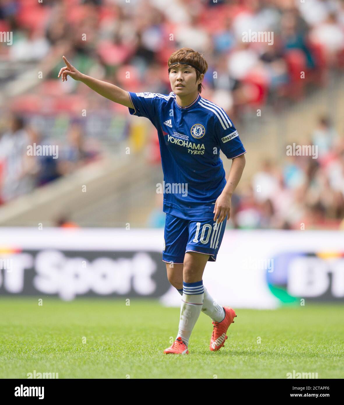 JI SO-YUN Chelsea v Notts County Womens fa Cup FINAL PHOTO CREDIT : © MARK PAIN / ALAMY STOCK PHOTO Foto Stock