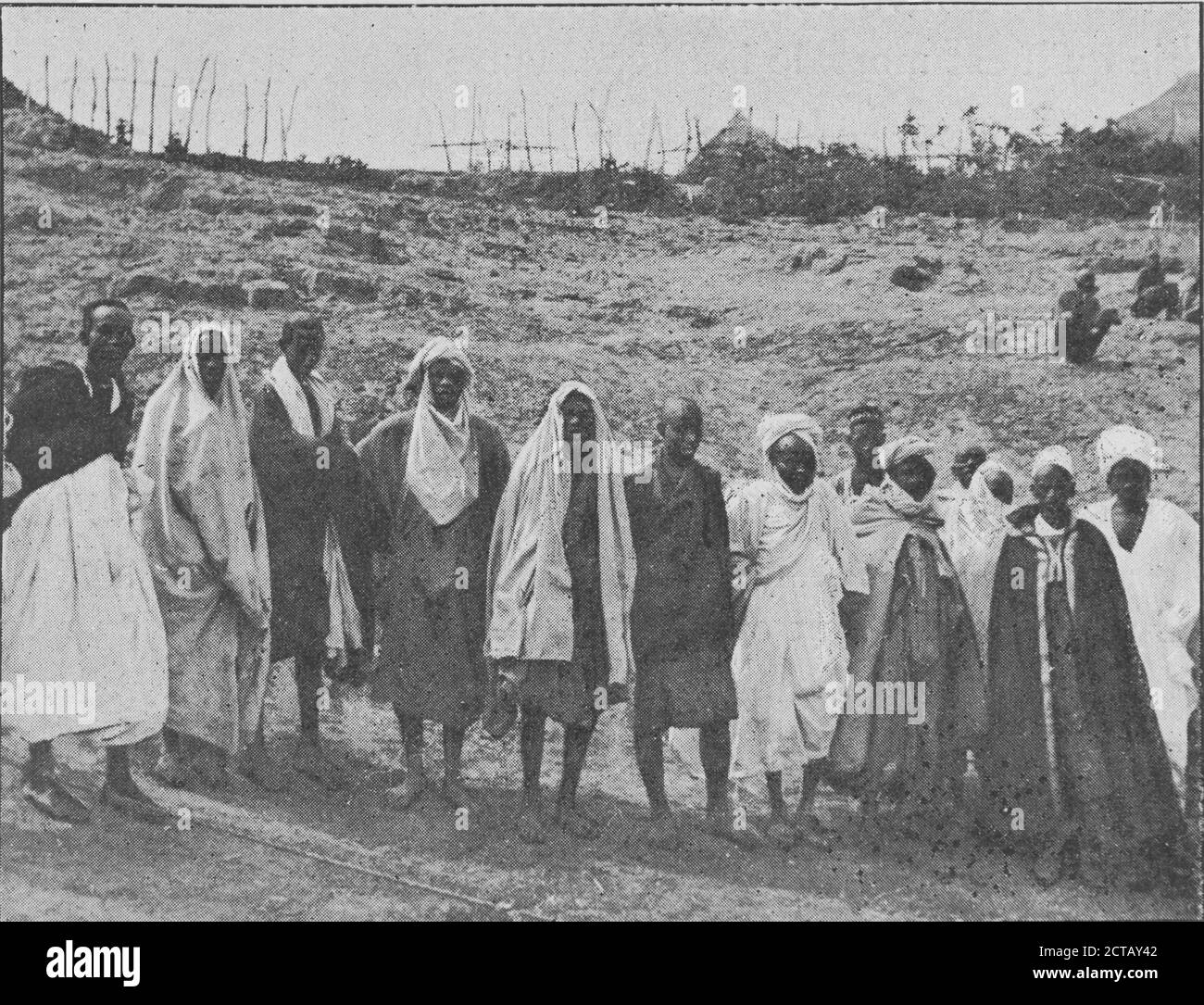Indigènes des bords du Sénégal., immagine, fotografie, 1898, Missione Hourst Foto Stock