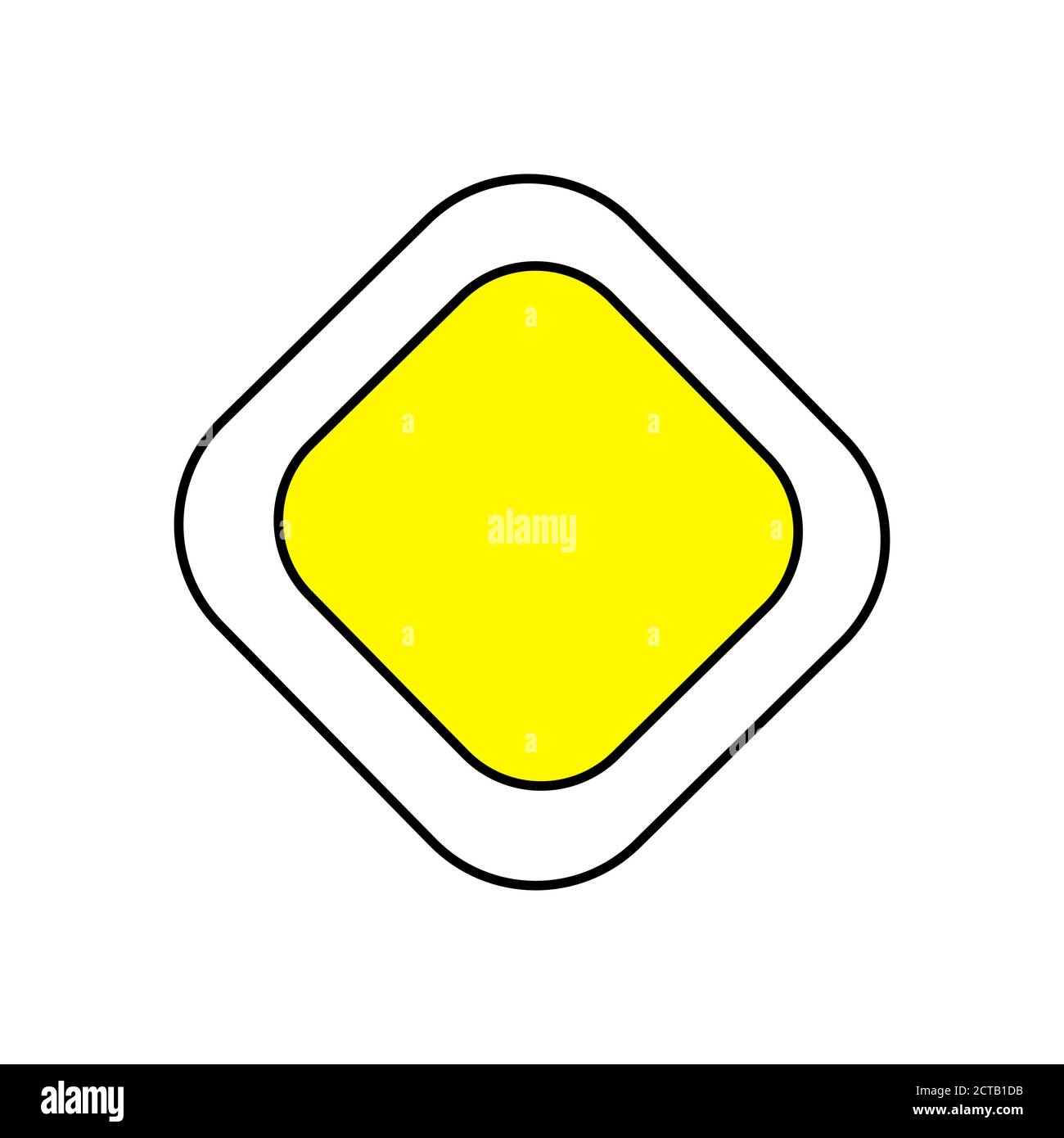 Puntatore del segnale stradale sull'immagine vettoriale principale della strada. Illustrazione Vettoriale