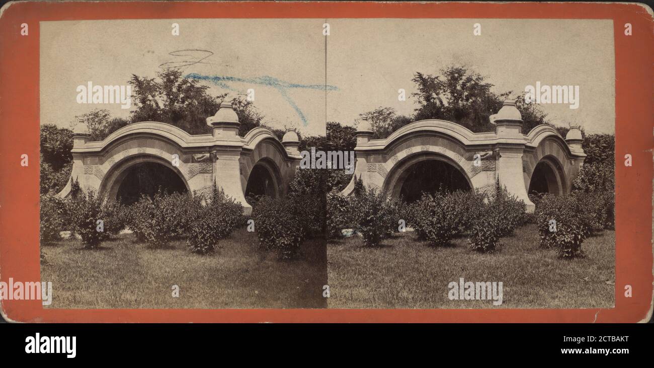 Meadow Port Arches., New York (state), New York (N.Y.), Brooklyn (New York, N.Y.), Prospect Park (New York, N. Y Foto Stock