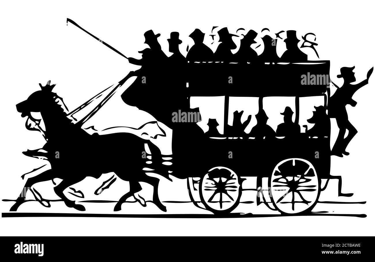 Illustrazione moderna di disegno isolato in stile cartoon. Illustrazione. Clipart. Foto Stock