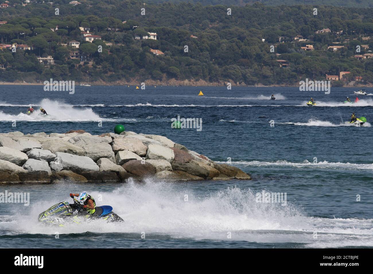 2020 R1 - Championnat de France Vitesse - Cavalaire-sur-Mer, Francia - CAVALEAU JET 2020 - 19 settembre 2020 - FFM - Divisione Foto Stock