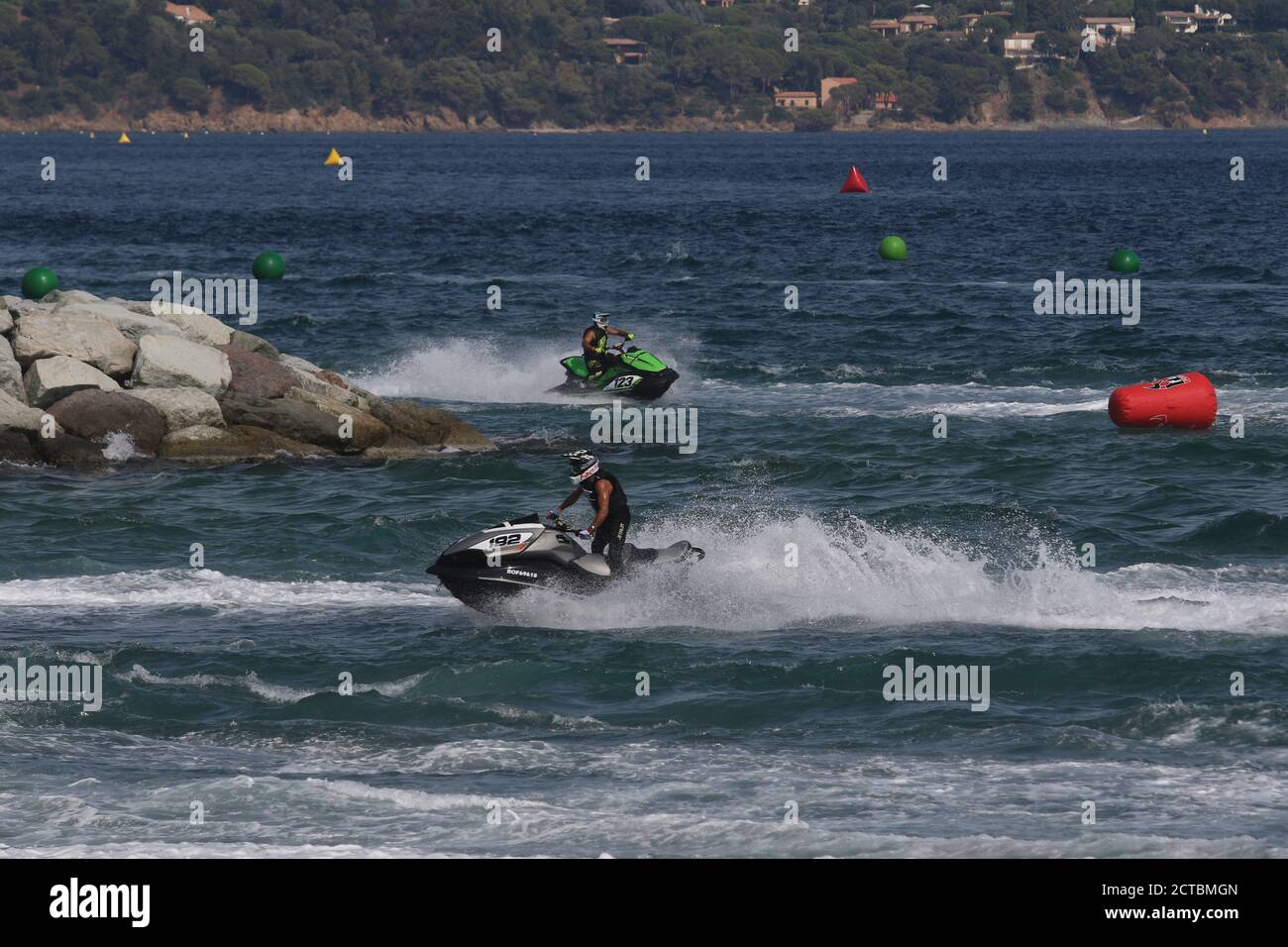 2020 R1 - Championnat de France Vitesse - Cavalaire-sur-Mer, Francia - CAVALEAU JET 2020 - 19 settembre 2020 - FFM - Divisione Foto Stock