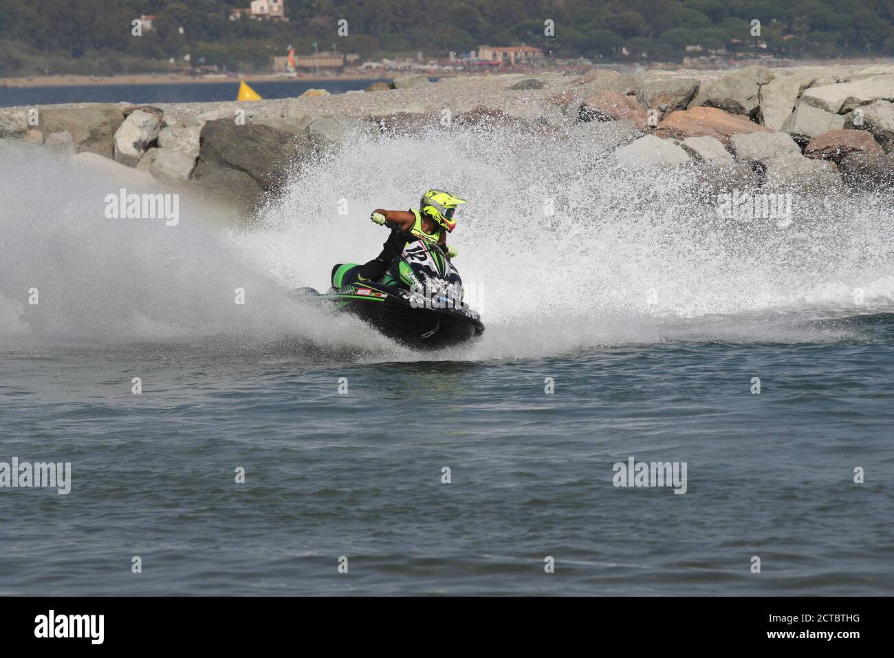 2020 R1 - Championnat de France Vitesse - Cavalaire-sur-Mer, Francia - CAVALEAU JET 2020 - 19 settembre 2020 - FFM - Divisione Foto Stock