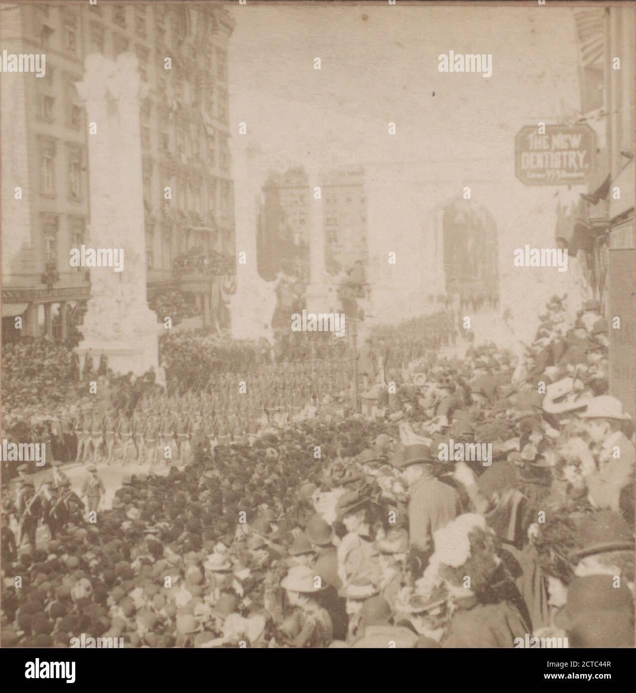 I nostri ragazzi della Pennsylvania comparvero nella Great Dewey Parade, New York., 1899, New York (state), New York (N. Y.), Manhattan (New York, N. Y.), Madison Square (New York, N. Y Foto Stock