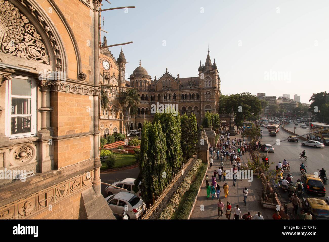 CSMT, Mumbai, Bombay Victoria Terminus Foto Stock