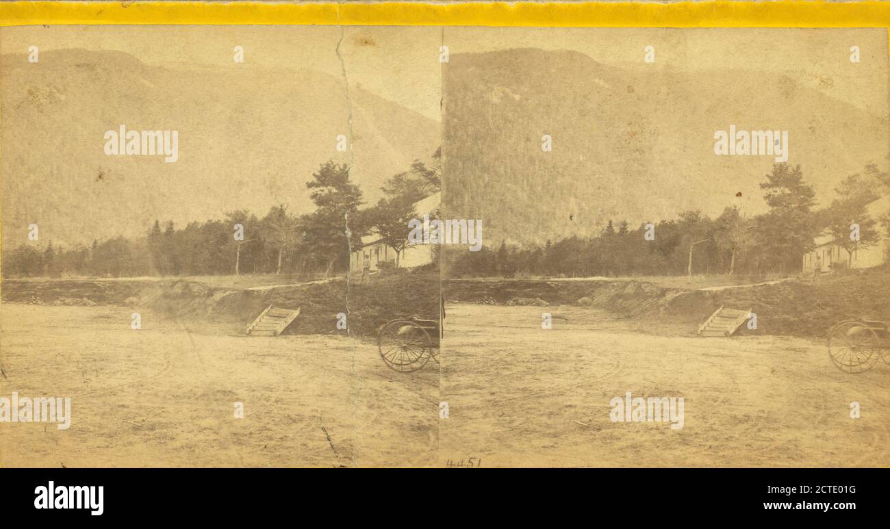 Mount Royal, dal Profile House., E. & H.T. Anthony (azienda), New Hampshire, White Mountains (N.H. e me Foto Stock