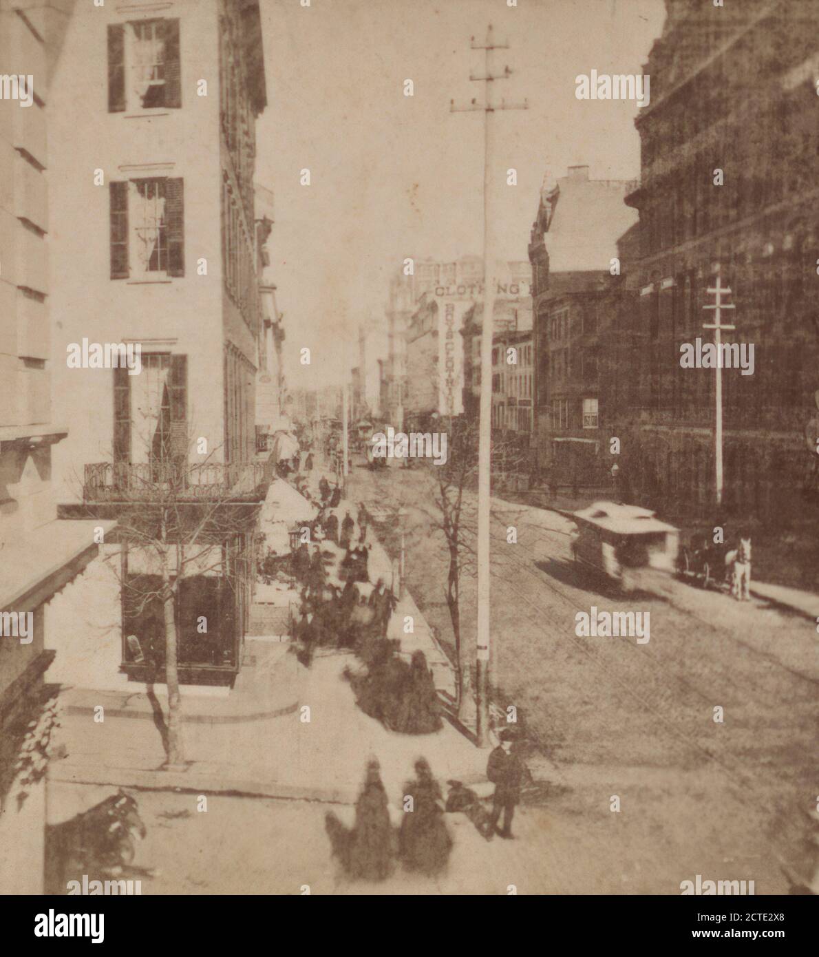 Broadway sopra 26th Street., New York (state), New York (N.Y.), Broadway (New York, N.Y Foto Stock