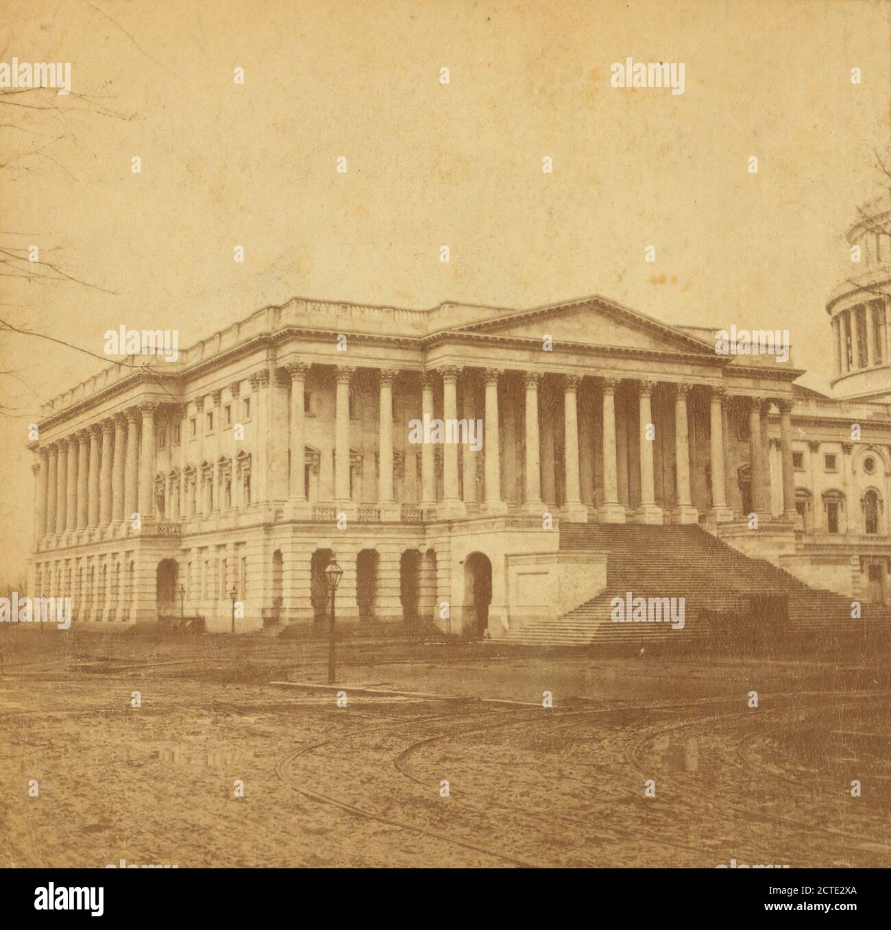 Senate Wing, Washington., Stati Uniti. Congresso. Senato, Washington (D.C.), Stati Uniti Foto Stock