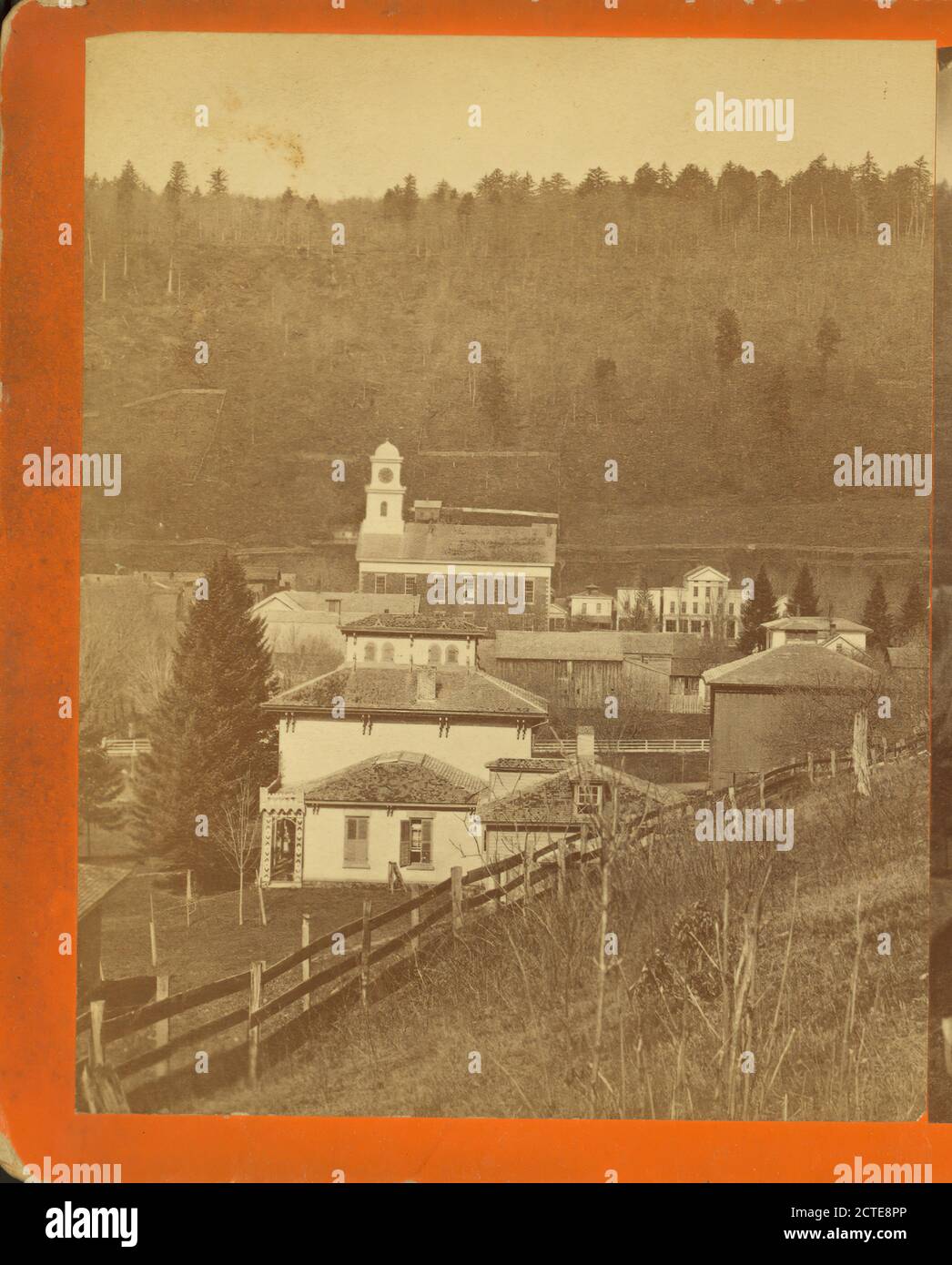 Vista di Coudersport, Potter County, Pa., Pennsylvania Foto Stock