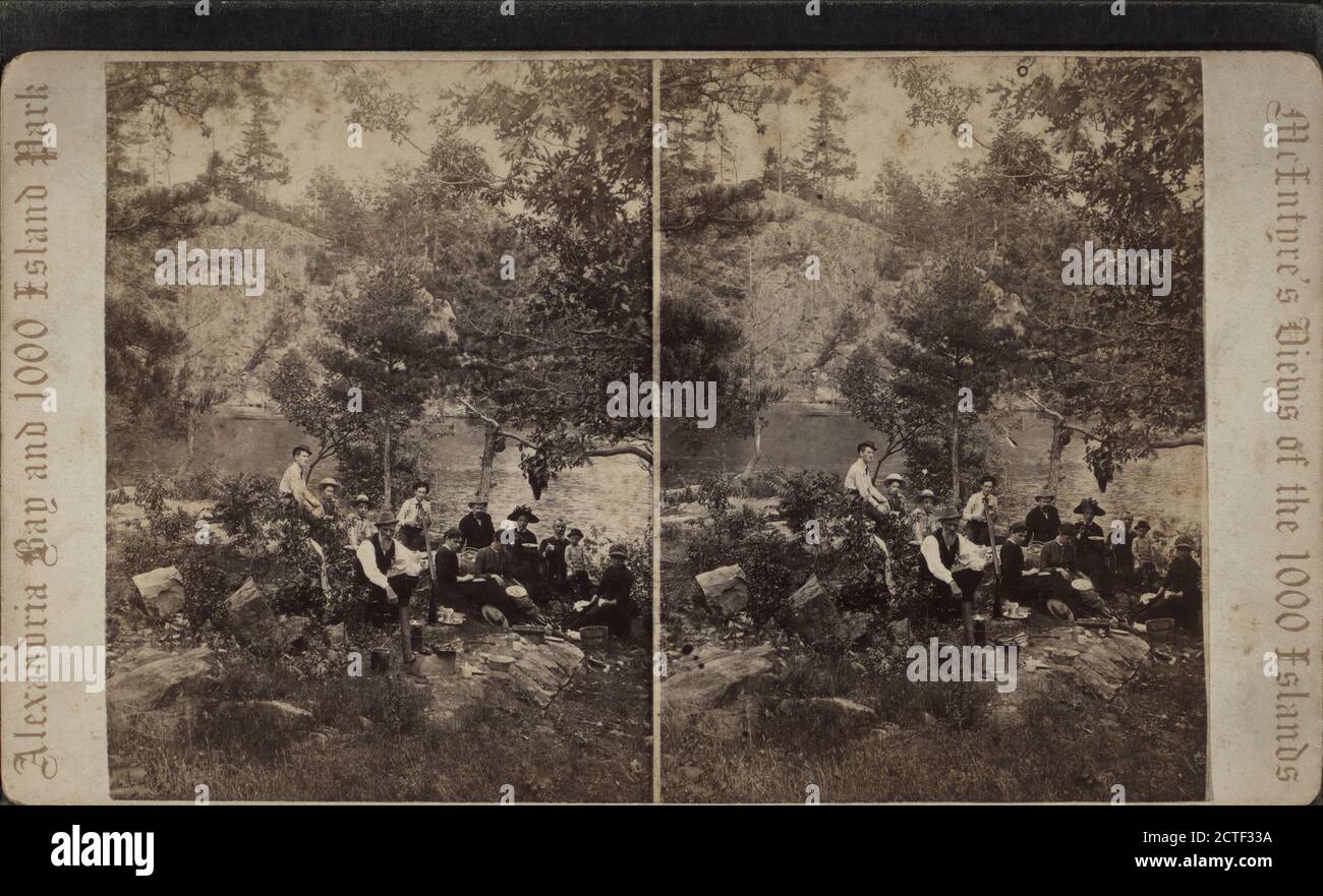 Palisades., McIntyre, A. C., New York (Stato), Thousand Islands (N.Y. e ont Foto Stock